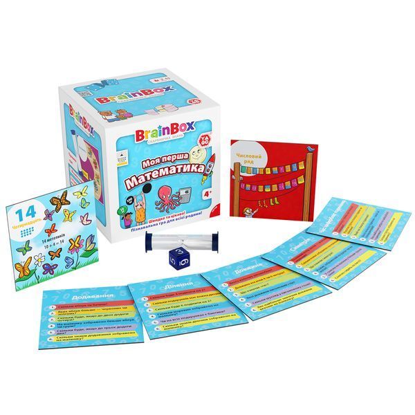 Фото товара Настольная игра BrainBox Моя первая математика optyago010