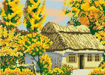 Алмазна мозаїка "Осінь" 25*35 см АМП-128 &mdash; купити в інтернет-магазині Story Syndicate