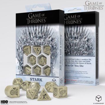 Фото товару Набір кубиків Game of Thrones. Stark Dice Set GOT/00190166/2025/1/A