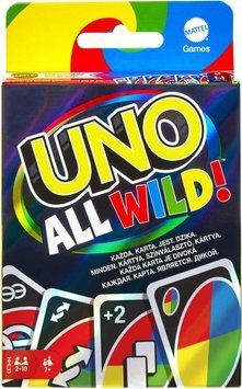 Фото товара Настольная игра UNO All Wild! (Уно: Все Шальные) optmttl07