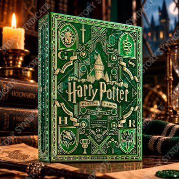 Фото товару Гральні карти Гаррі Поттер. Слизерин (Harry Potter Slytherin), 54 карти theory03