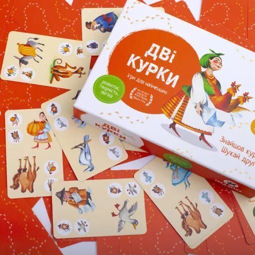 Фото товару Настільна гра &laquo;Дві курки&raquo; takmak005
