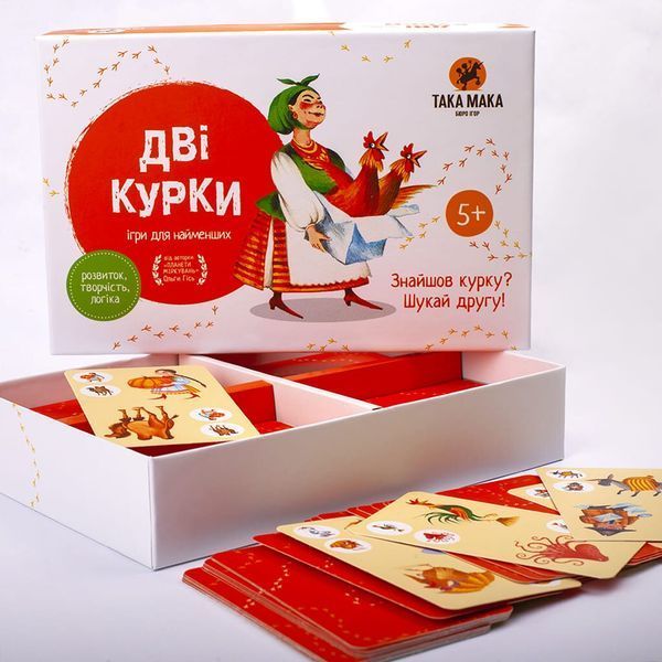 Фото товару Настільна гра &laquo;Дві курки&raquo; takmak005