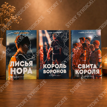 Фото товара Лисья нора. Король воронов. Свита короля (комплект из 3-х книг). Нора Сакавич 2776511617