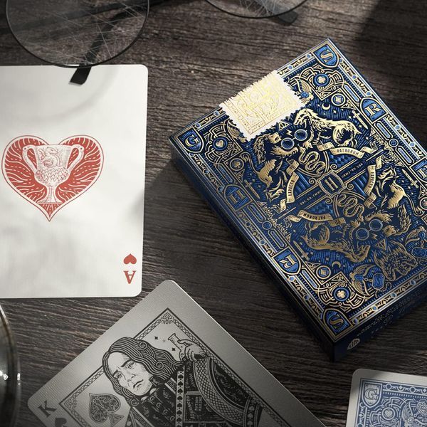 Фото товара Гральні карти Гаррі Поттер. Рейвенклов (Harry Potter Ravenclaw), 54 карти theory07
