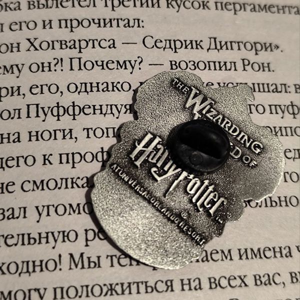 Фото товара Металлическая брошь с гербом факультета Когтевран / Рейвенклоу 357194903