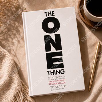 Фото товару The One Thing. Напрочуд проста істина, що стоїть за надзвичайними результатами. Ґері Келлер 100005