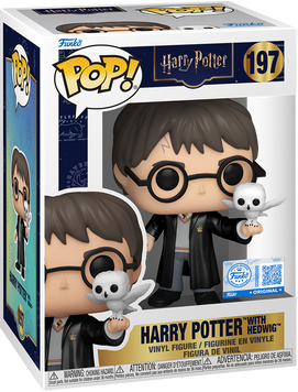 Фото товару Гаррі Поттер і Гедвіґа - Funko Pop Harry Potter #197: Harry Potter with Hedwig optfunko221