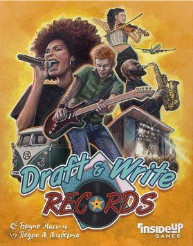 Фото товара Настольная игра Draft & Write Records igromopt83
