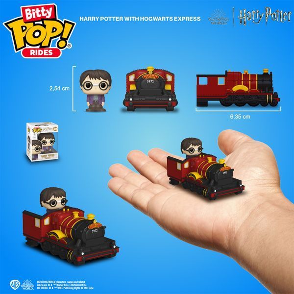 Фото товару Гаррі Поттер і Гоґвортський експрес - Bitty Pop! Rides: Harry Potter and Hogwarts Express optfunko138