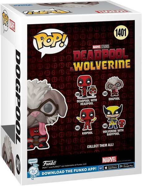 Фігурка Догпул Funko Pop Marvel Deadpool & Wolverine #1401 &mdash; купити в інтернет-магазині Story Syndicate