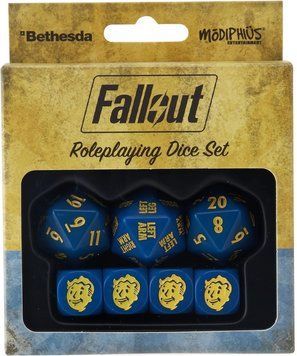 Фото товару Fallout: The Roleplaying Game Dice Set optinsh179