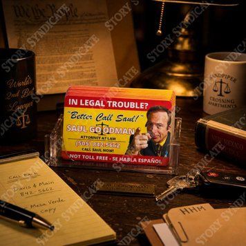 Фото товара Пластиковая карта-визитка &laquo;Лучше звоните Солу&raquo; (Better Call Saul) Сол Гудман 357195436