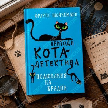 Фото товару Пригоди кота-детектива. Книга 3: Полювання на крадіїв. Фрауке Шойнеманн 2794393038