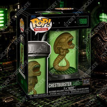 Фото товару Ксеноморф у капсулі (світло) - Funko POP Movies Alien#1988: Chestburster optfunko236
