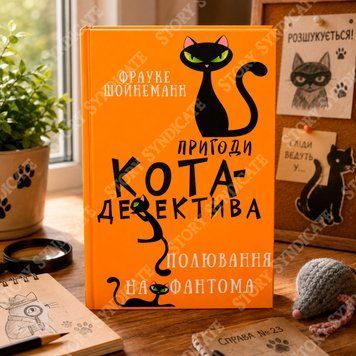 Фото товару Пригоди кота-детектива. Книга 7: Полювання на Фантома. Фрауке Шойнеманн 2794396289