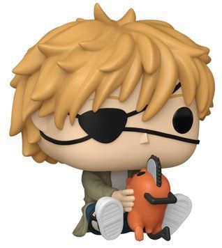 Фото товару Денджі та Почіта - Funko Pop Chainsaw Man #1971: Denji with Pochita optfunko165