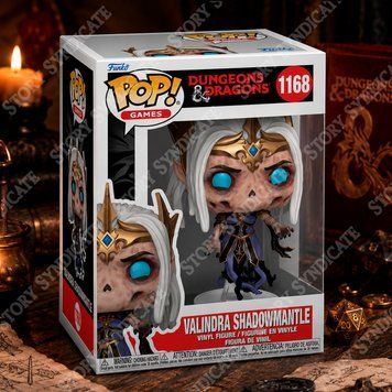 Фото товару Валиндра Шедоумантл - Funko POP Dungeons & Dragons#1168: Valindra Shadowmantle optfunko244
