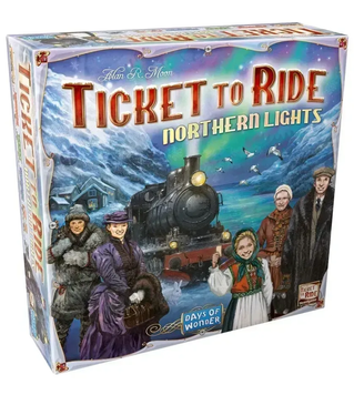 Фото товару Ticket to Ride: Northern Lights (Квиток на потяг: Північне сяйво) TTR_NL