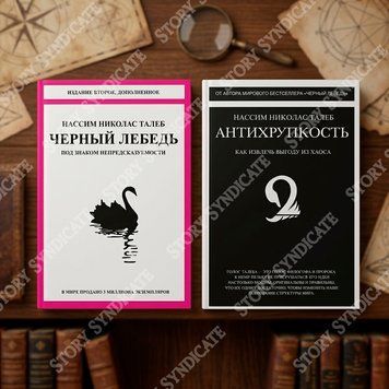 Фото товара Антихрупкость. Чёрный лебедь (комплект из 2-х книг) &mdash; Нассим Николас Талеб BK26-035